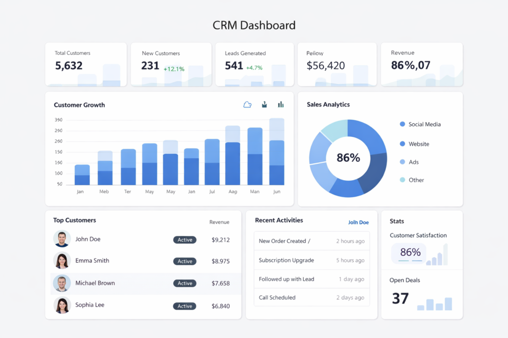 CRM tools for lead generation