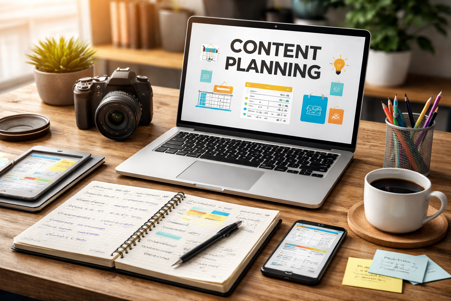 content marketing content creation setup